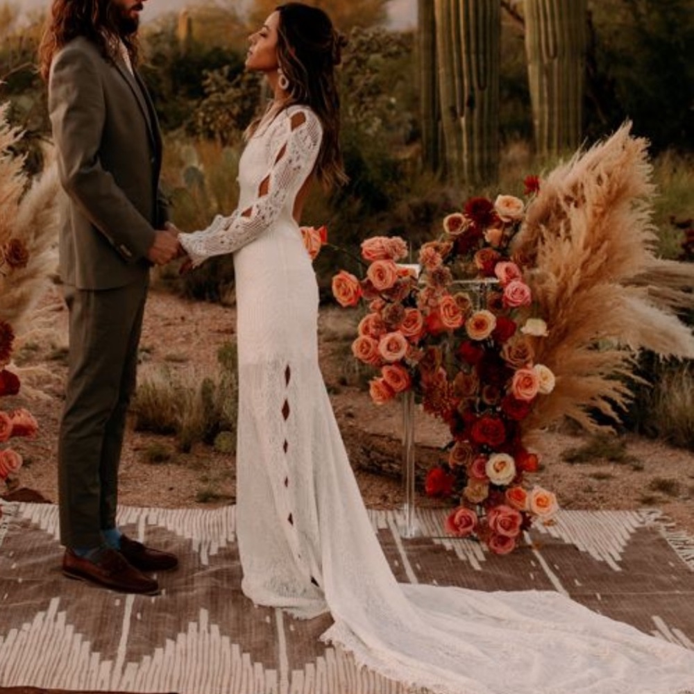 Limited edition gently used Daughters of Simone abbot wedding gown